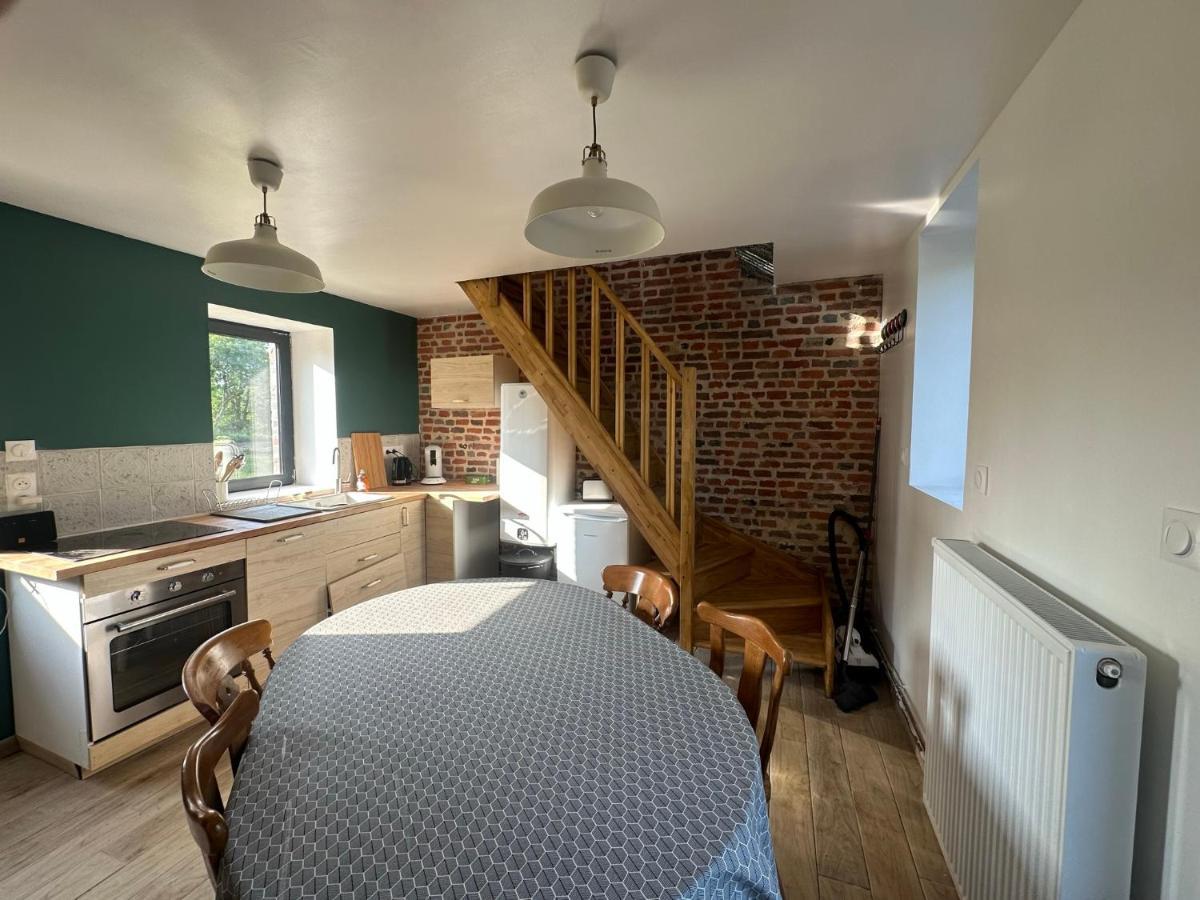 Gite Confortable Au Milieu Des Pres - La Ferme De Montigny Neauphe-Sur-Dive Ngoại thất bức ảnh